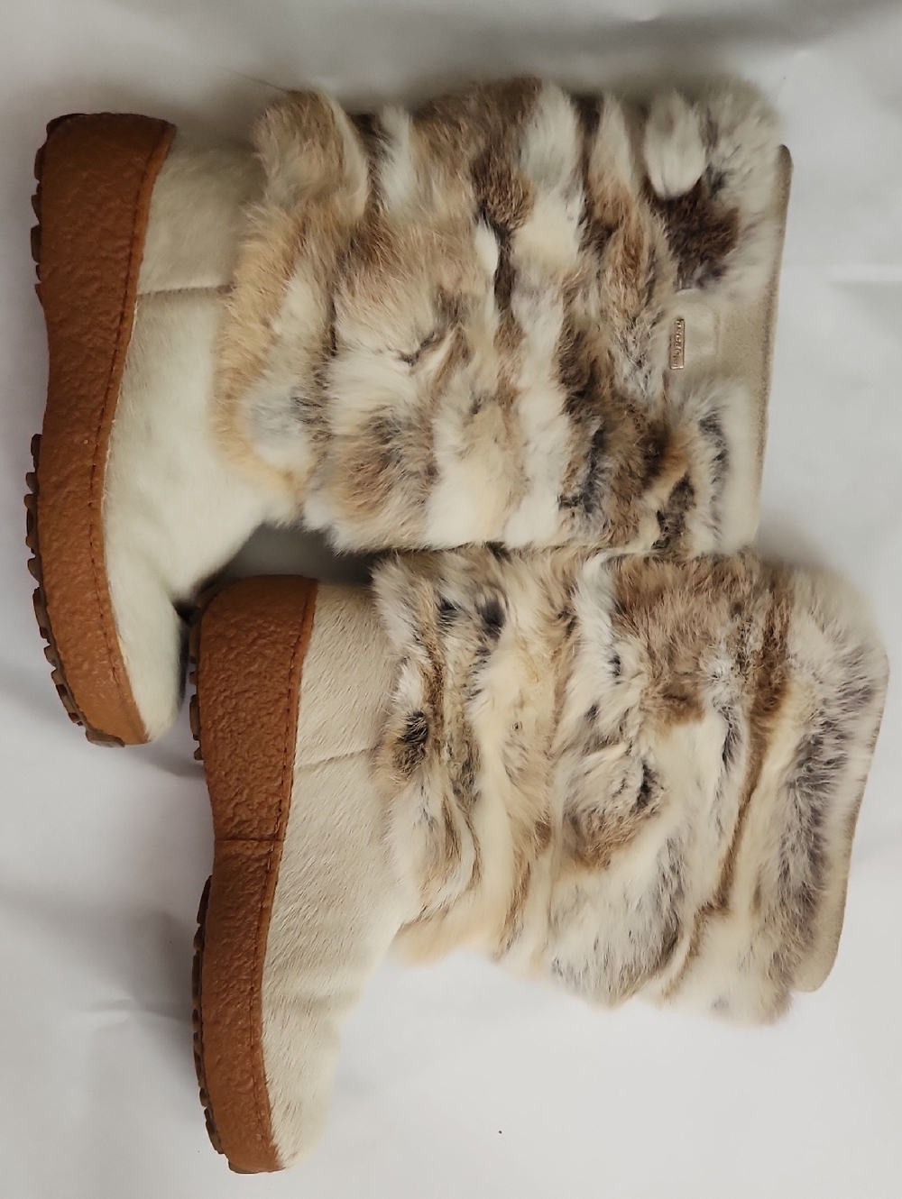 Odcar SPORT real Fur Boots Made In ITALY Size 9 (41)